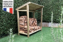 Wood storage bihan - abris à bois de chauffage