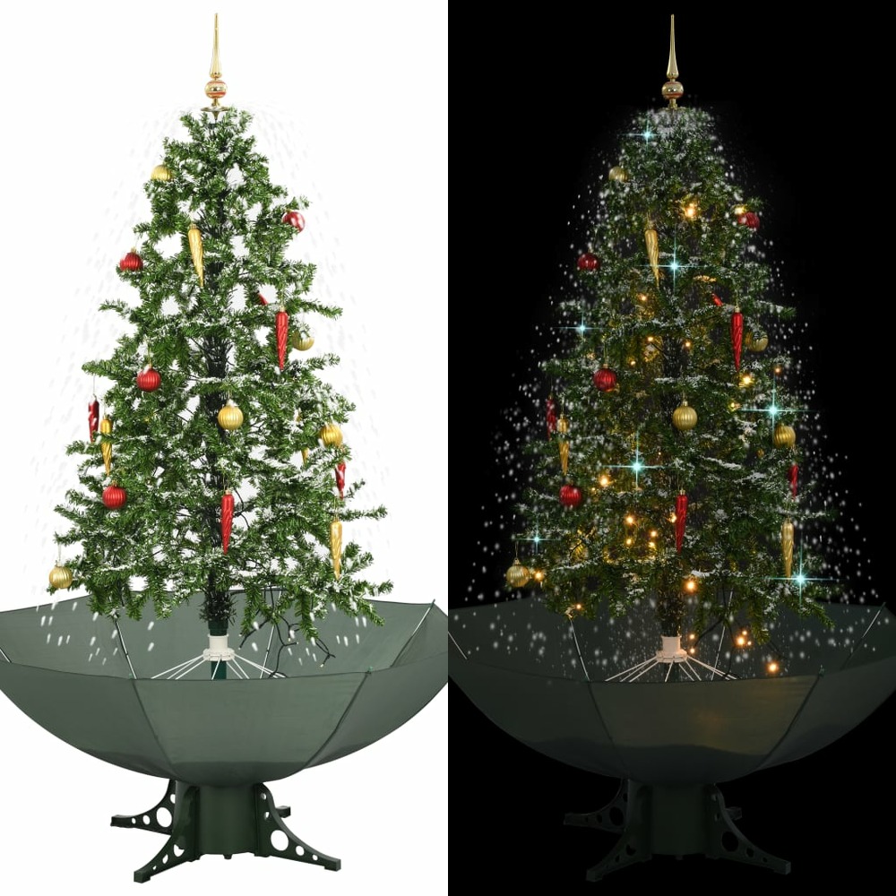 Sapin de Noël artificiel avec base de parapluie Vert 170 cm  Truffaut