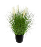 Plante artificielle ​​​​​​​bouquet d' herbes dans un pot h 105 cm