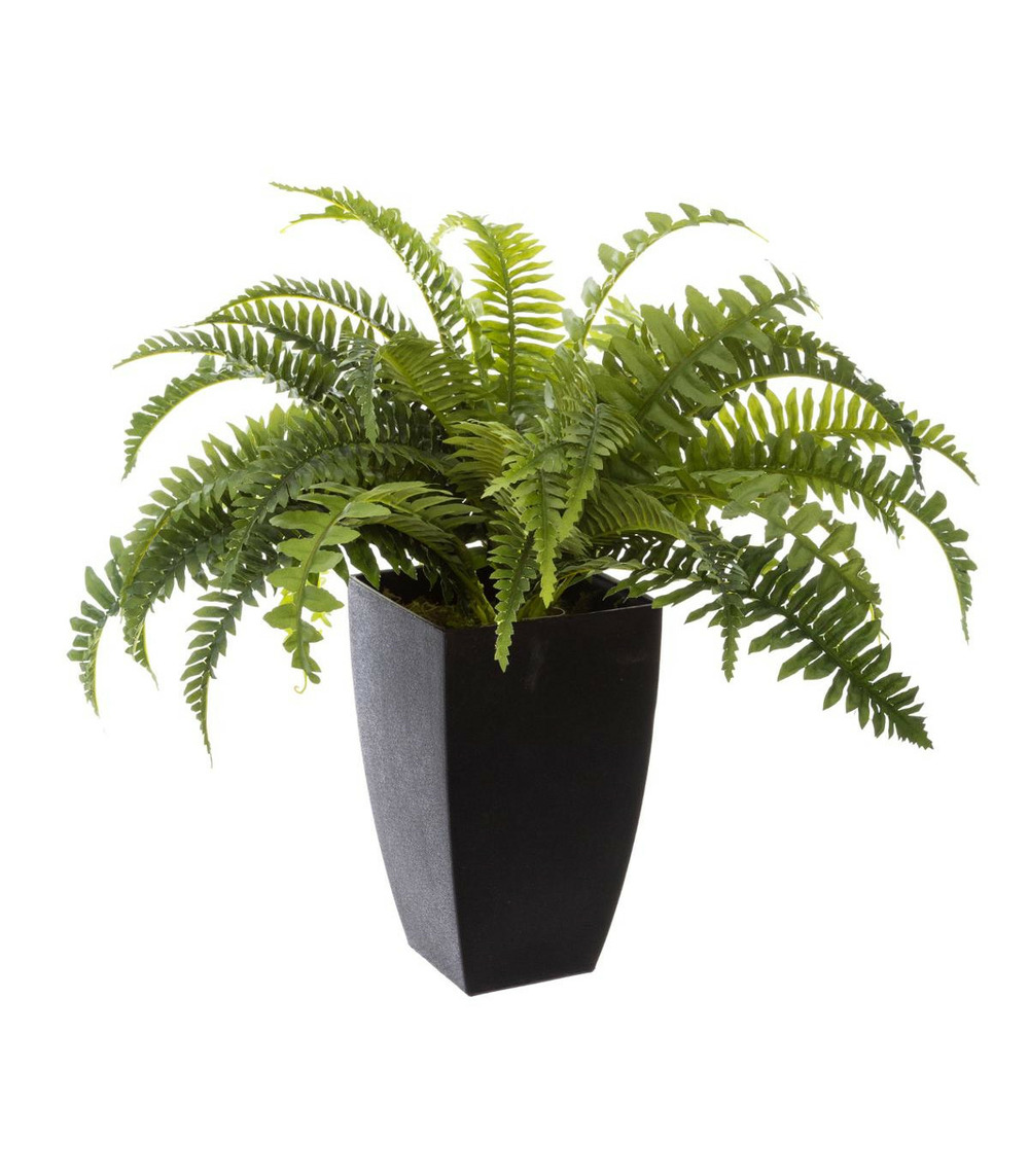 Plante artificielle fougères en pot h 55 cm