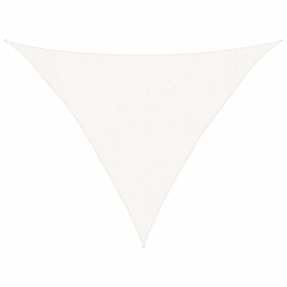 Voile d'ombrage 160 g/m² blanc 3x3x4,2 m pehd