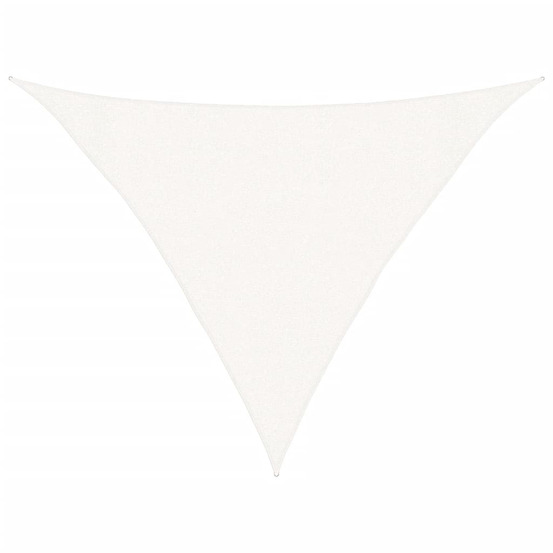 Voile d'ombrage 160 g/m² blanc 3x3x4,2 m pehd