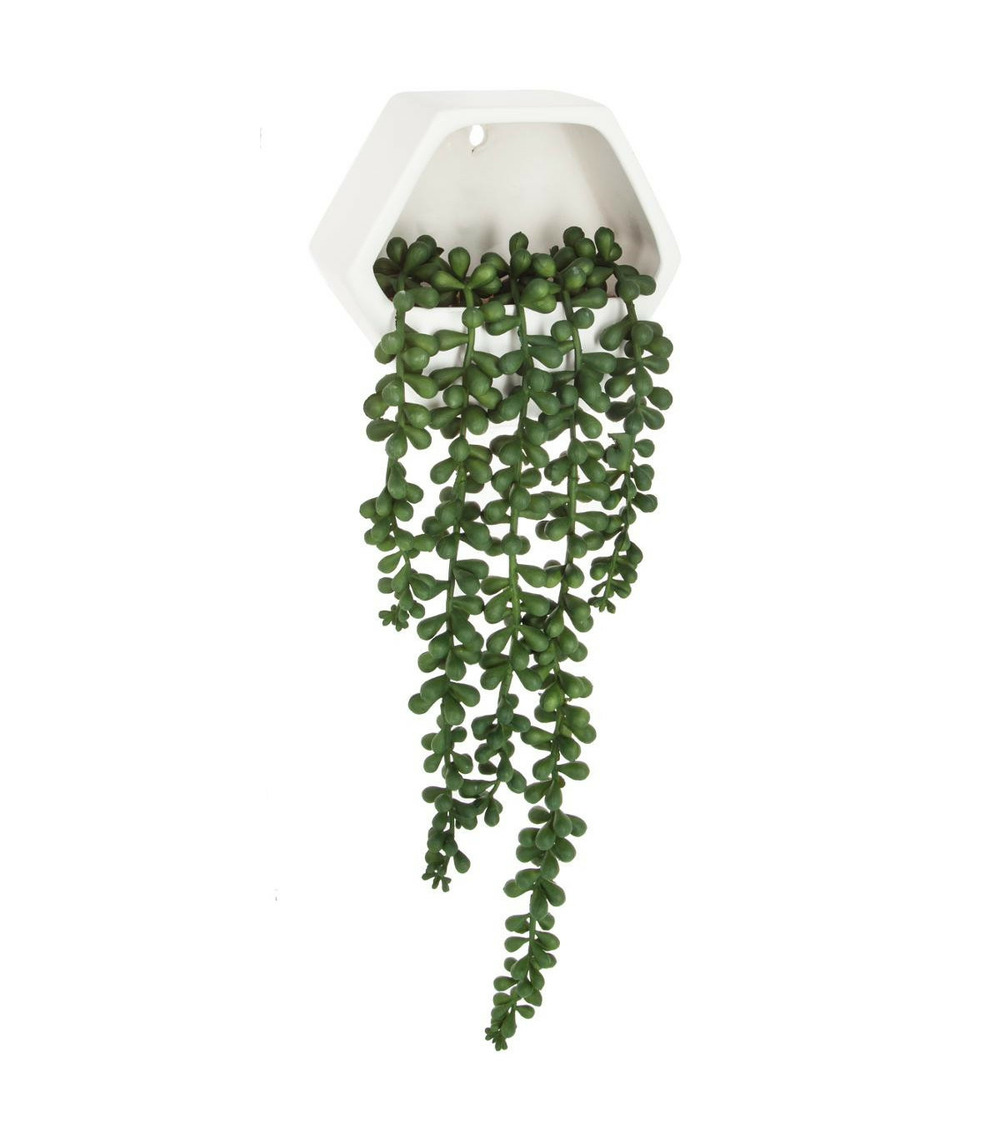 Plante artificielle tombante à suspendre h 45 cm