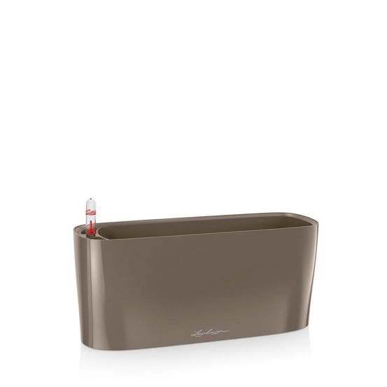 Pot de table delta 10 - kit complet, taupe brillant 30 cm