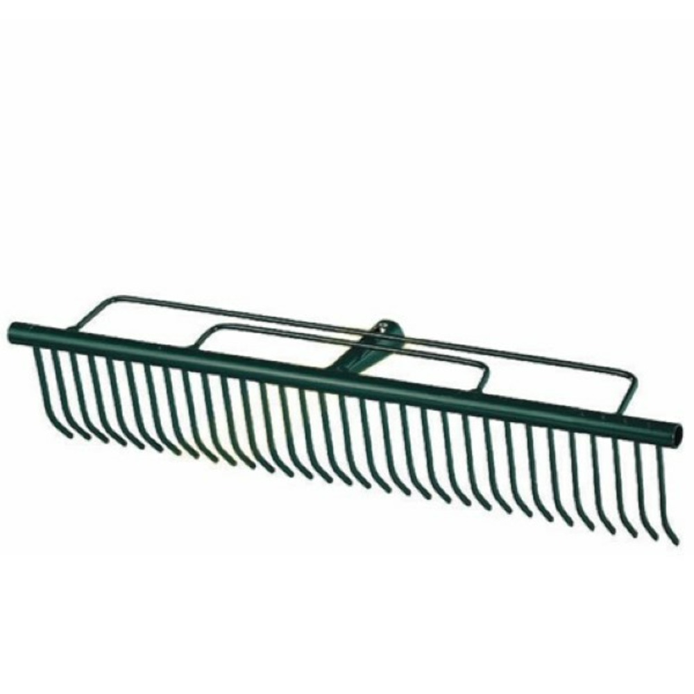 Râteau à gazon 32 dents sans manche