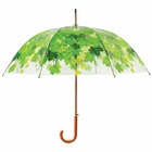 Parapluie cime de l'arbre métal et bois