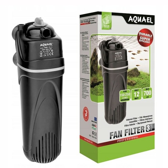 Fan 3 plus 700l/h - filtre interne