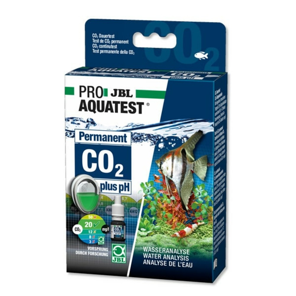 Test co2 et ph permanent en gouttes