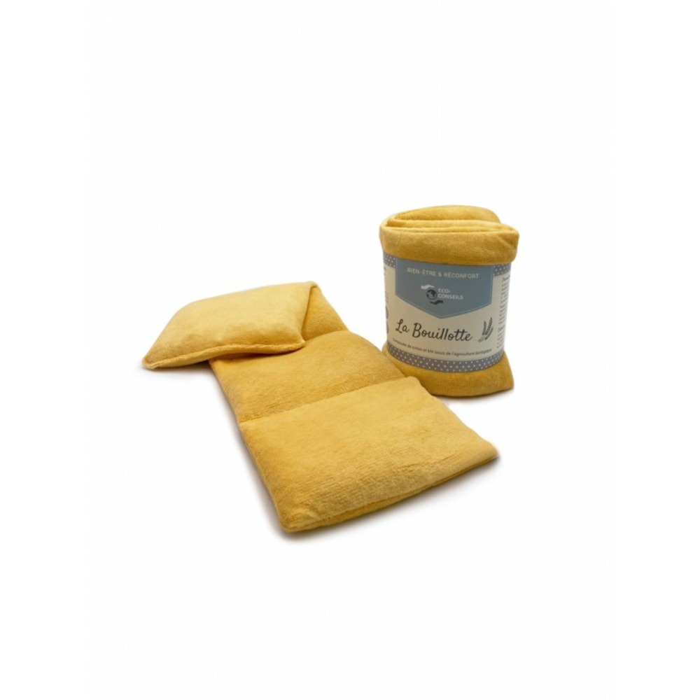 Bouillotte sèche bio - orange/peach