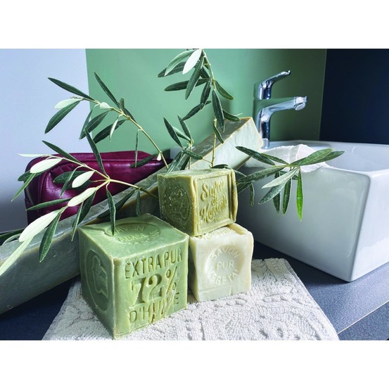 Savon de marseille vert (600gr)