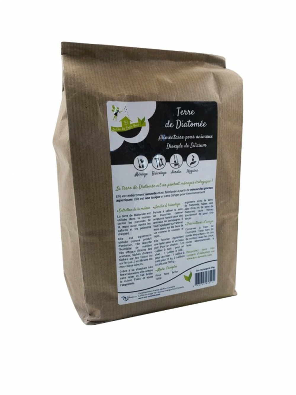 Terre de diatomée - sac 400gr