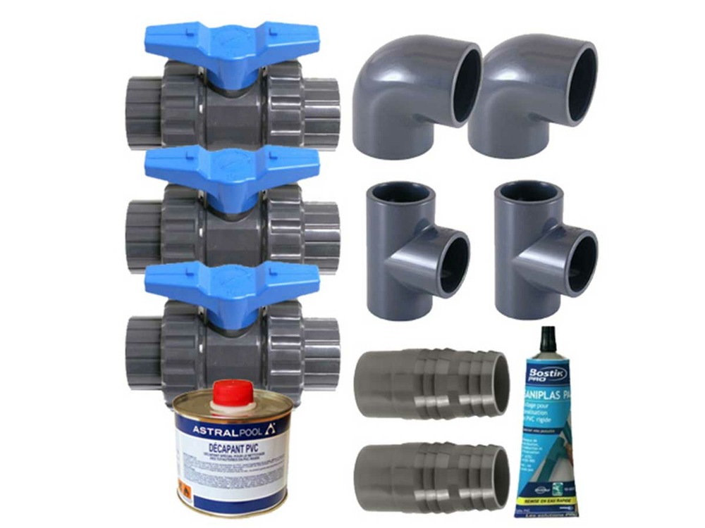 Kit by-pass pour pompe à chaleur heatermax inverter