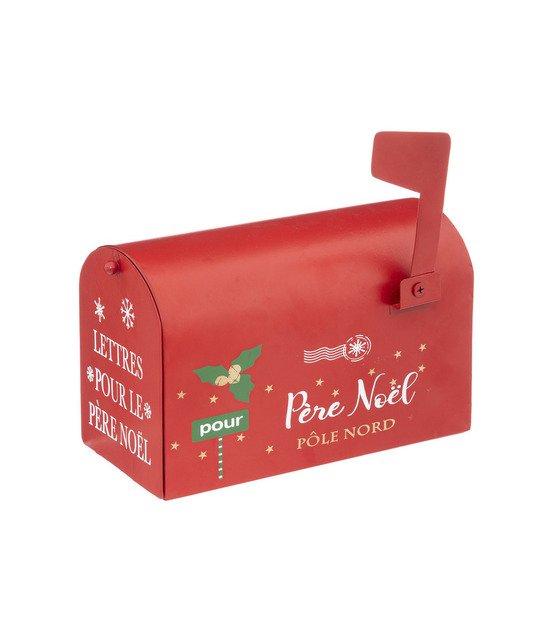 Boîte aux lettres père noël à poser 20 x 13 cm