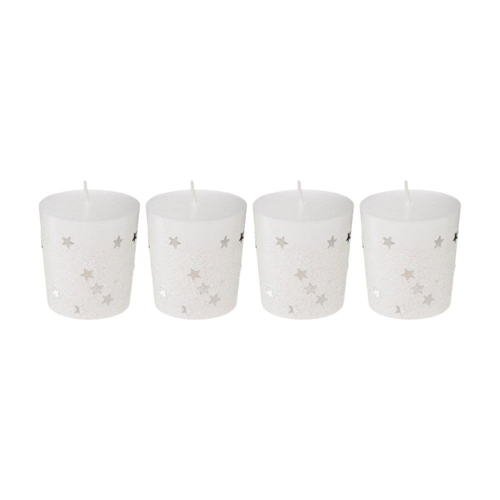 Bougies Roses étanches Bougies LED Flottantes LARDUX - Lot De 4 Roses En Cire étanches Pour Décoration Décoration Mariage Lumineuse