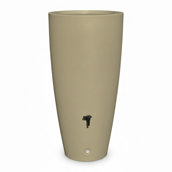 Pot conique récupérateur d'eau de pluie aérien 200l