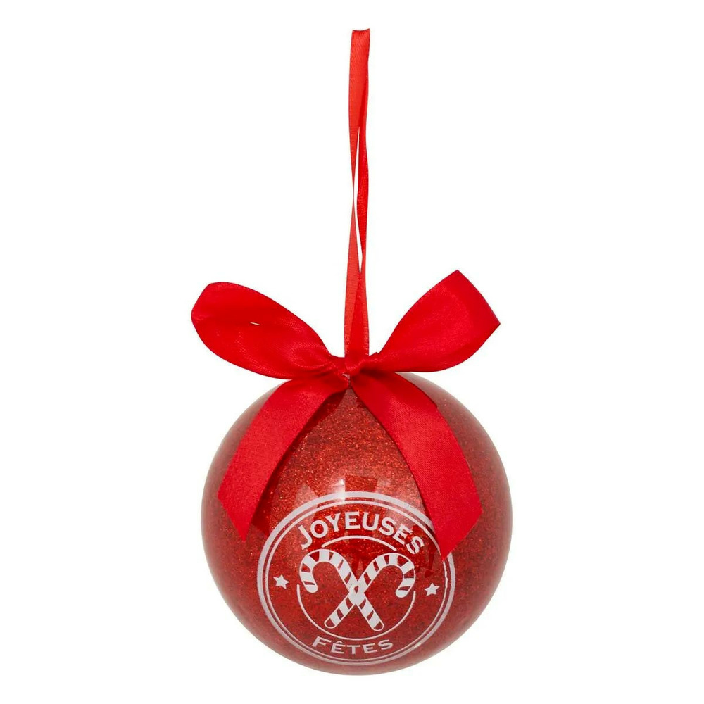 Boule de noël imprimée 