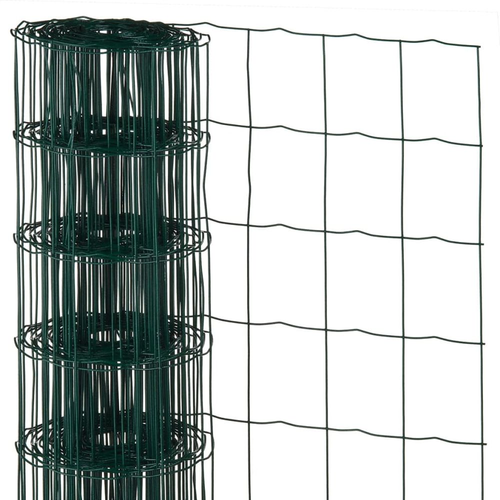 Rouleau Fil Métallique Vert PVC 25 M – Diamètre 2 Mm – Jardin, Plantes Grimpantes, Clôture, Bricolage