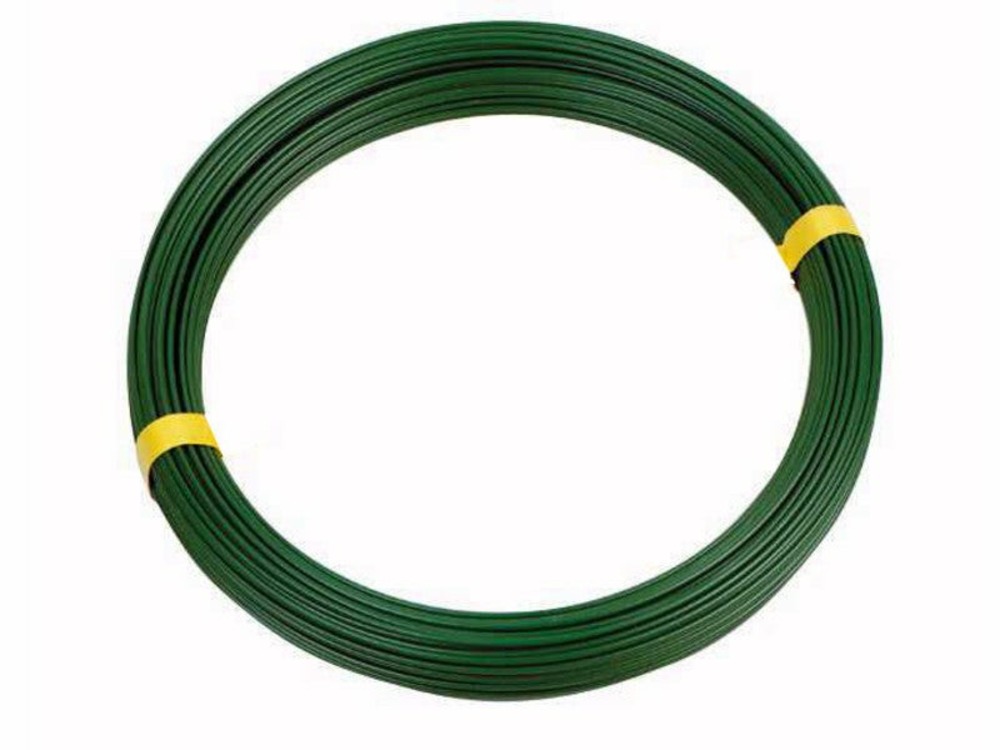 Fil de tension plastifié vert, 2. 75 mm x 100 m