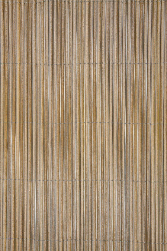 Canisse d'osier synthétique fency wick - vert - 1,5 x 3 m - occultation 90 %