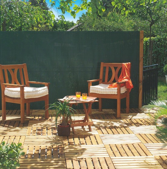 Canisse pvc double face