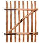 Portillon de clôture bois de noisetier imprégné 100 x 150 cm
