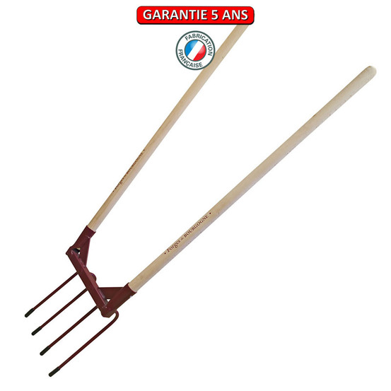 Bêche 3 dents aerogrif emmanché