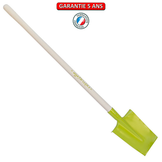 Bêche standard manche pomme 105cm - bêche 24cm -kiwi