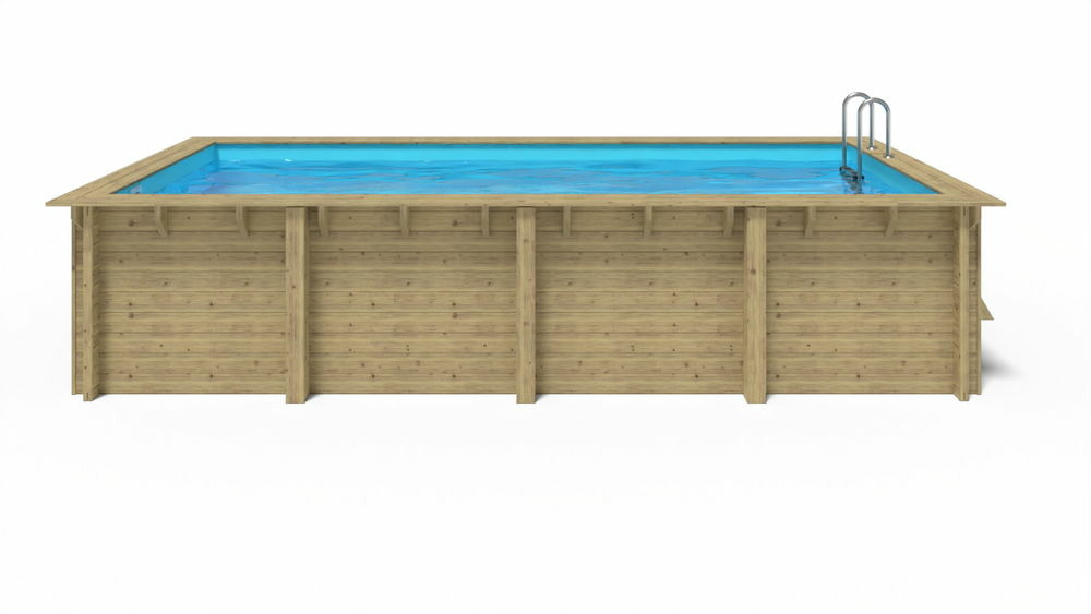 Piscine rectangulaire elly - 6,20 x 3,20 x h. 1,31