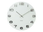 Horloge ronde vintage blanc