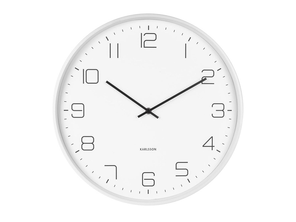 Horloge lofty blanc