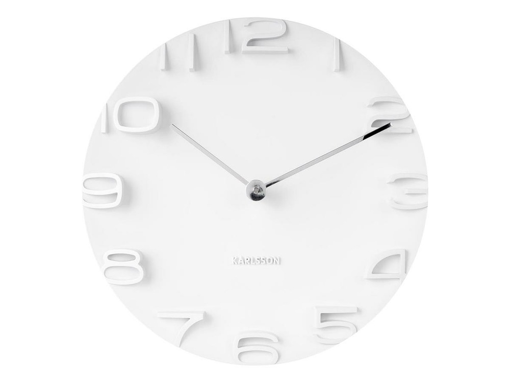 Horloge edge blanc