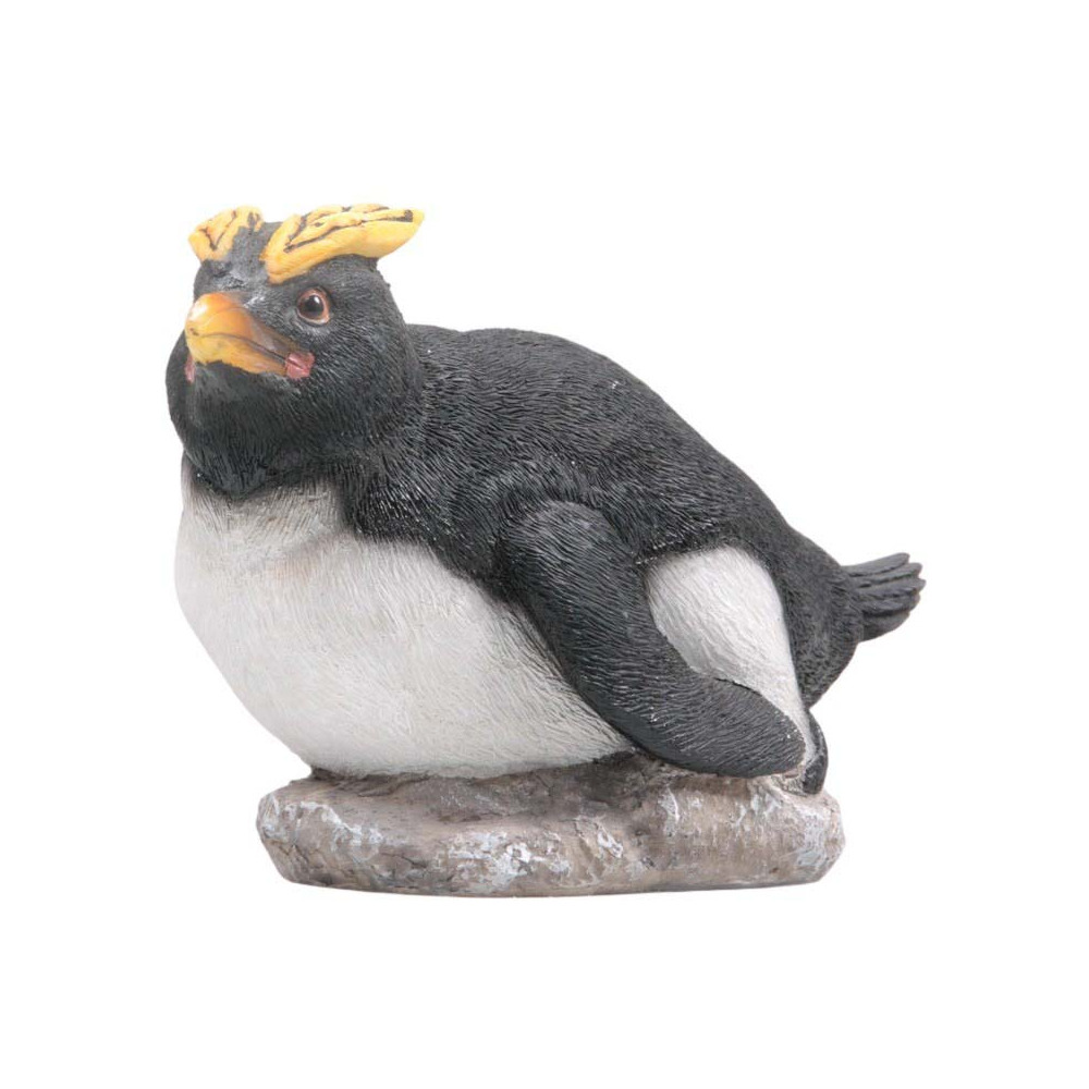 Pingouin huppé en résine glisse