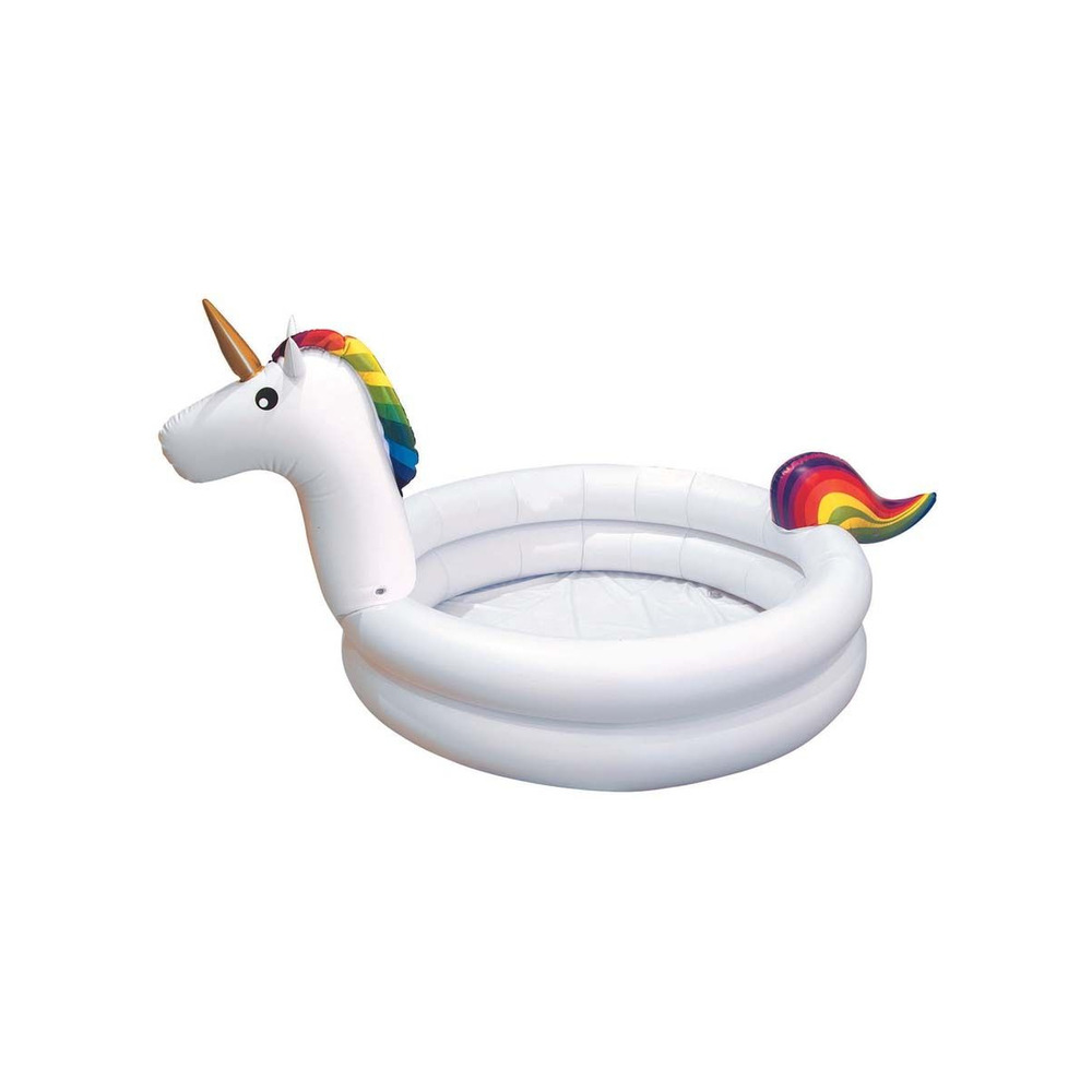 Piscinette gonflable licorne 130 cm