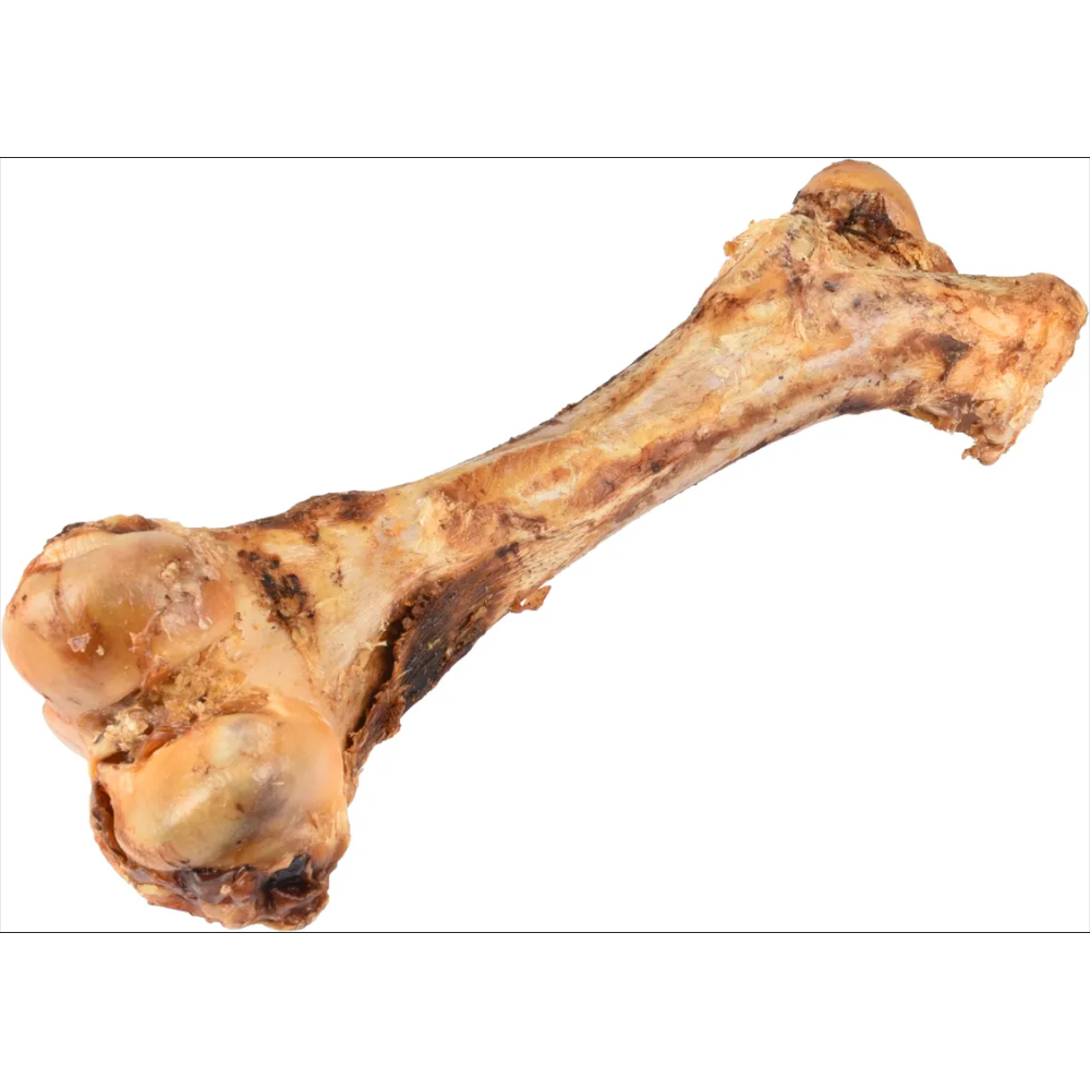 Friandise chien naturelle os de tibia de buffle d'environ 800 g
