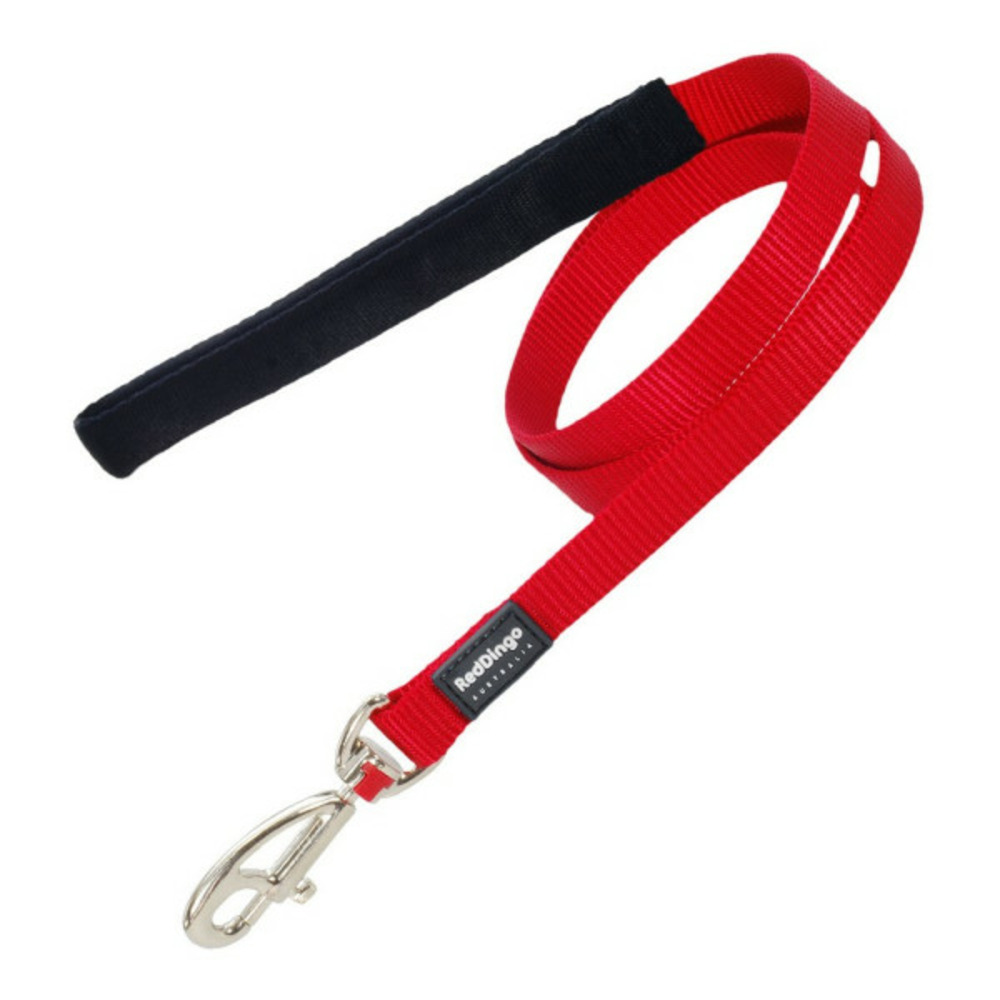 Laisse pour chien rouge 1.2 x 120 cm