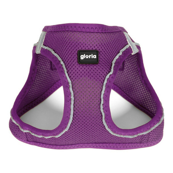 Harnais pour chien air mesh trek star réglable violet l (NULL,4-35 cm)