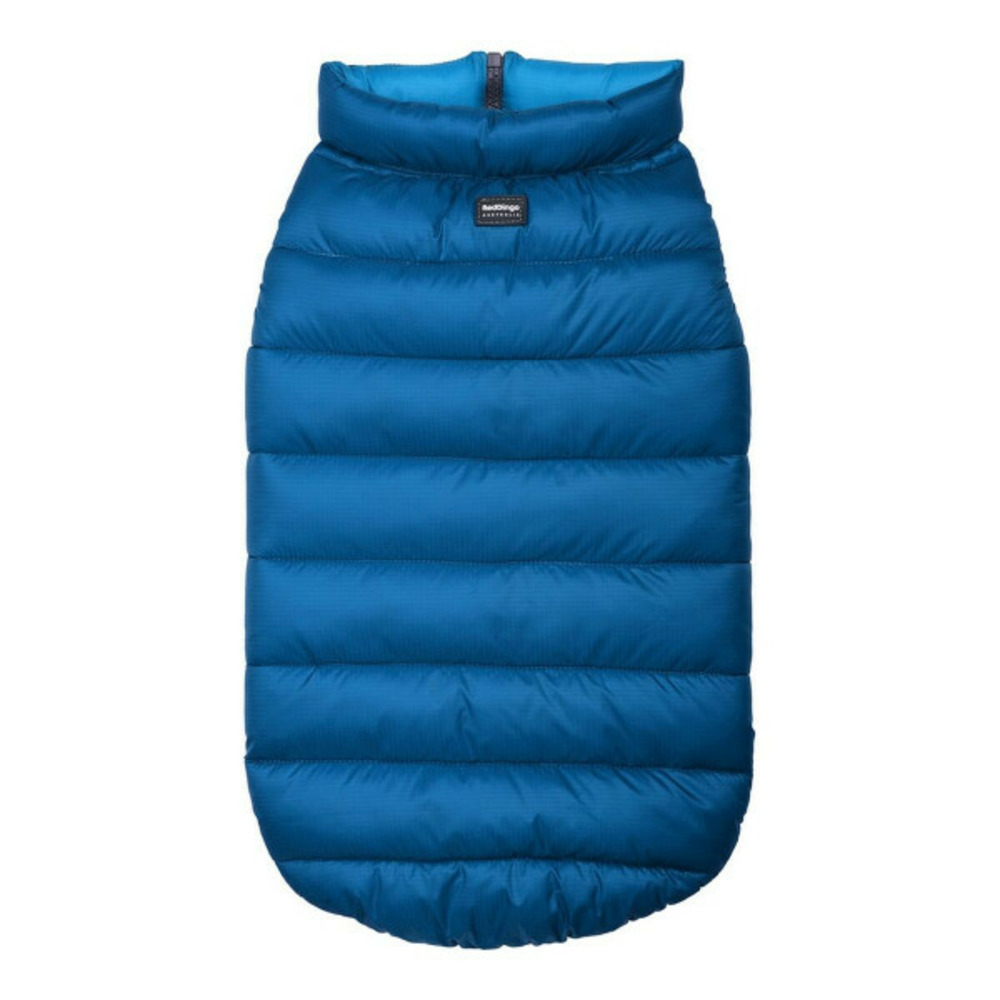 Manteau pour chien puffer turquoise 25 cm