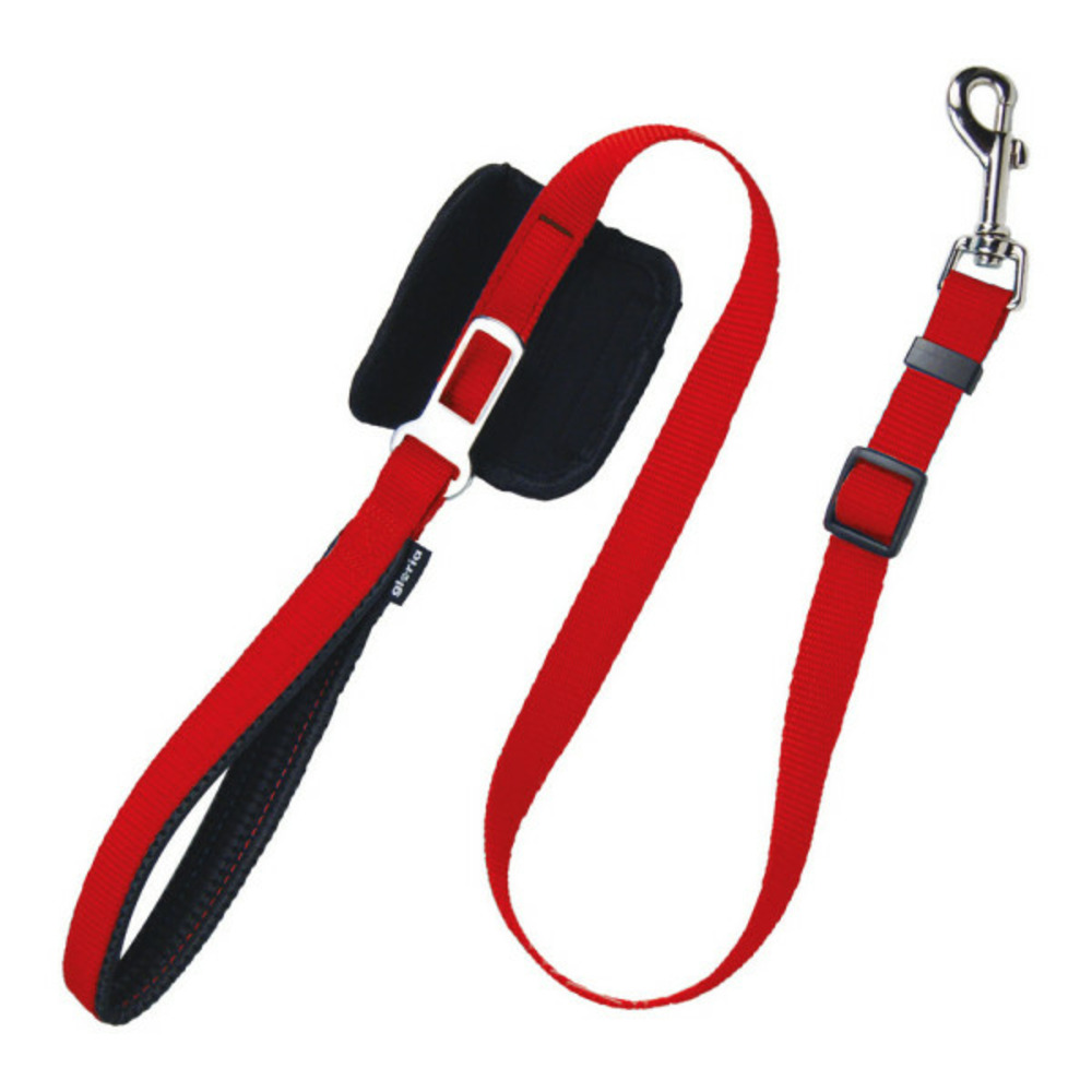 Laisse pour chien 70-102 cm rouge