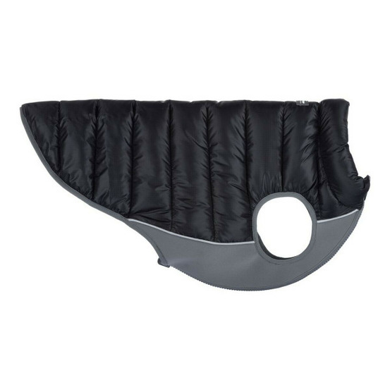 Manteau pour chien puffer 45 cm noir/gris