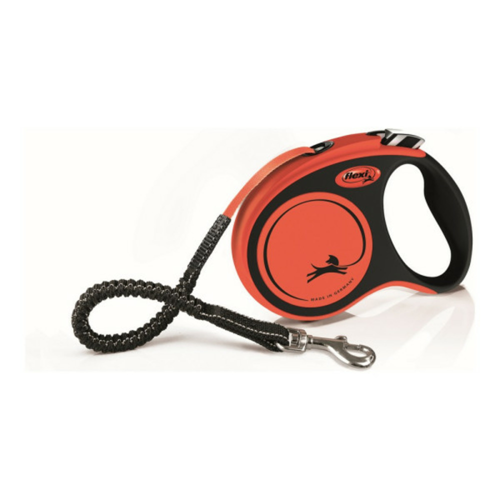 Laisse pour chien xtreme 5 m orange taille s