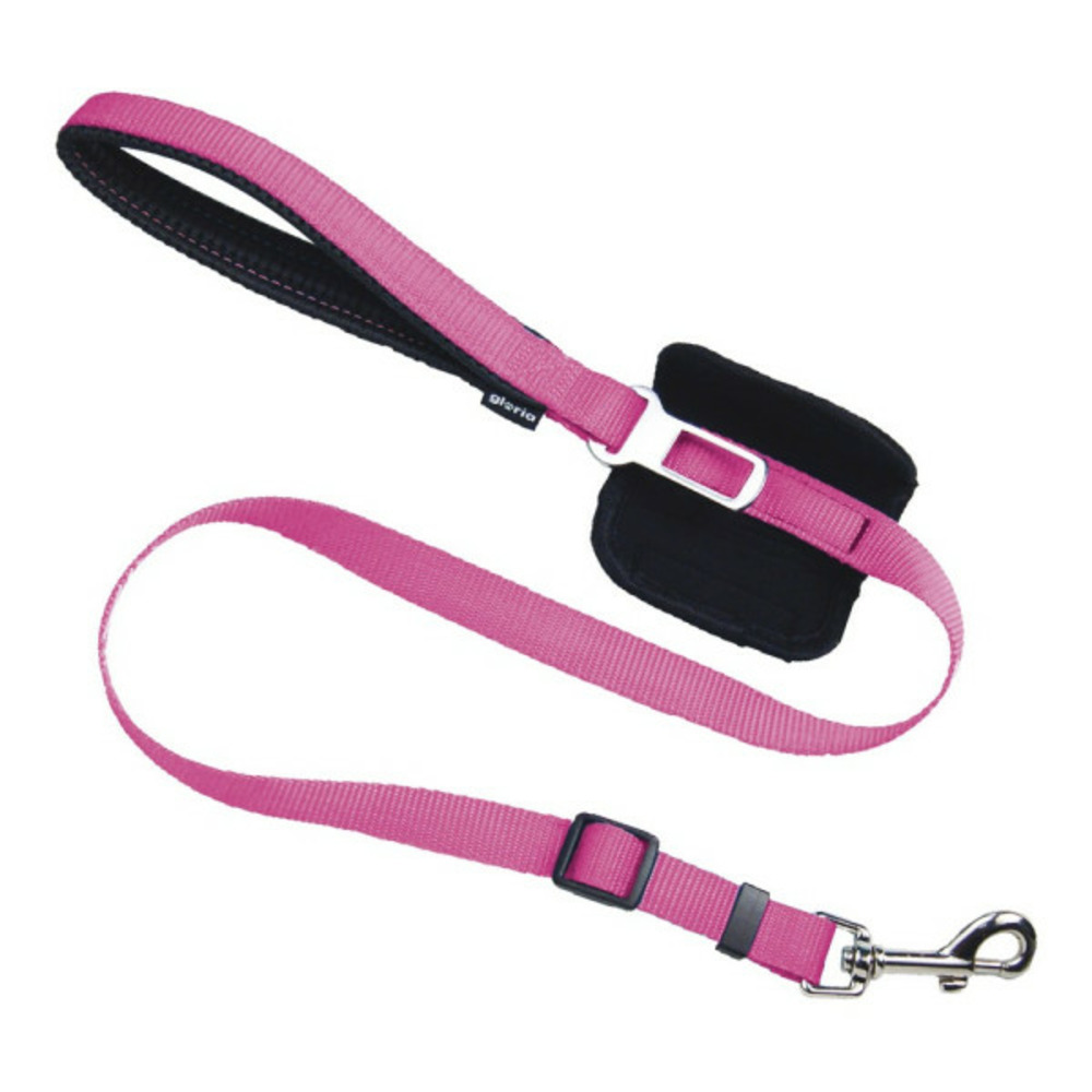 Laisse pour chien 70-102 cm rose