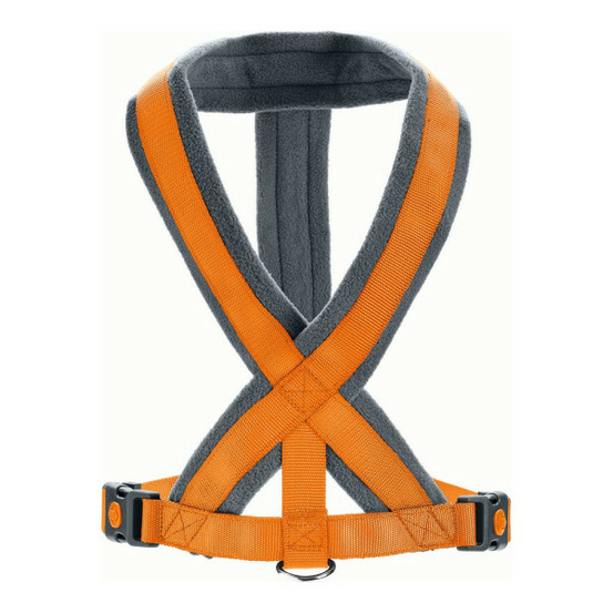 Harnais pour chien london comfort 48-56 cm orange taille s/m