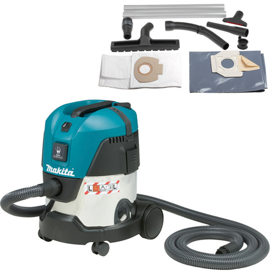 Aspirateur filaire - 15 l - 1000 w - 210 mbar - 8,5 kg ( kit d'accessoires)