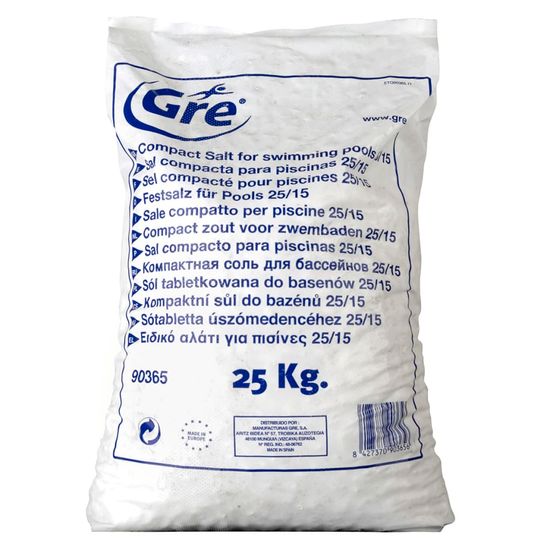 Sel de piscine 25 kg
