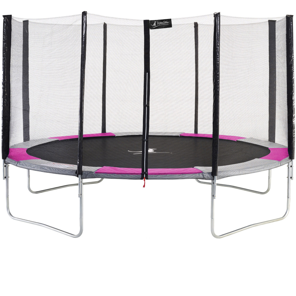 Kangui - trampoline rond ø430cm avec filet de sécurité - ralli 430