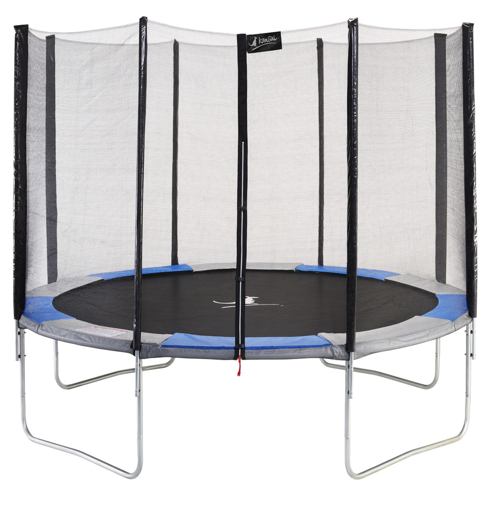Kangui - trampoline rond ø360cm avec filet de sécurité - ralli 360