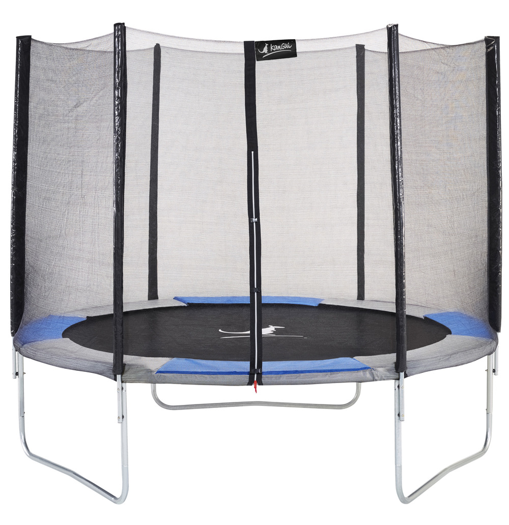 Kangui - trampoline rond ø300cm avec filet de sécurité - ralli 300