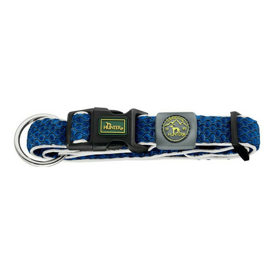 Collier pour chien plus fil bleu taille l blue (40-60 cm)