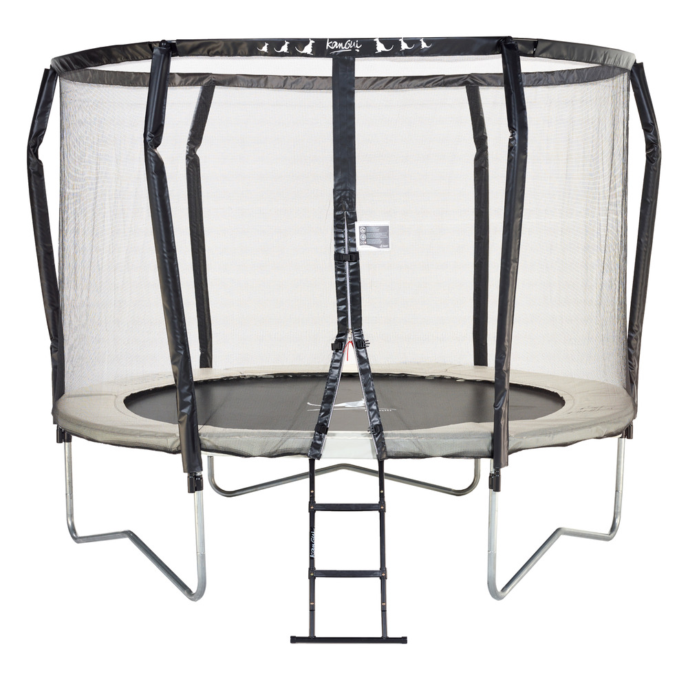 Trampoline premium ø300 cm avec filet de sécurité + échelle – famili 300