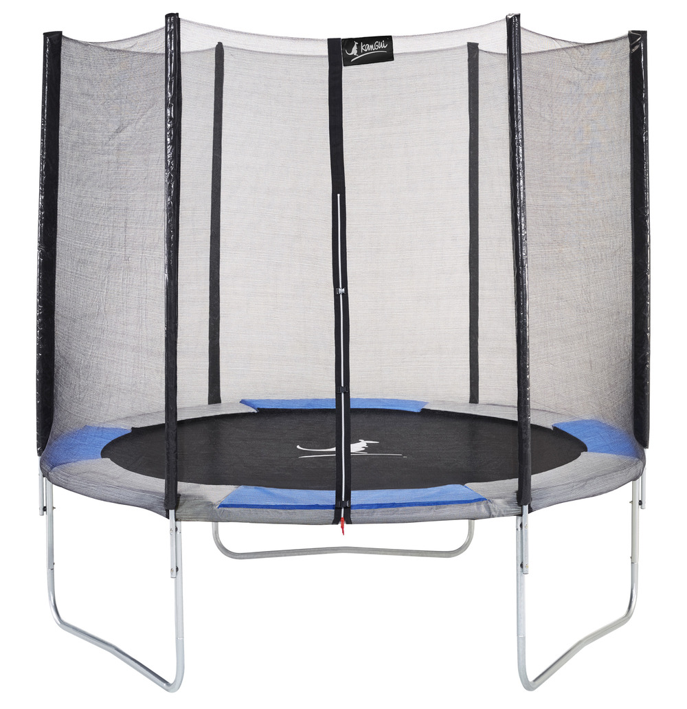 Kangui - trampoline rond ø250cm avec filet de sécurité - ralli 250